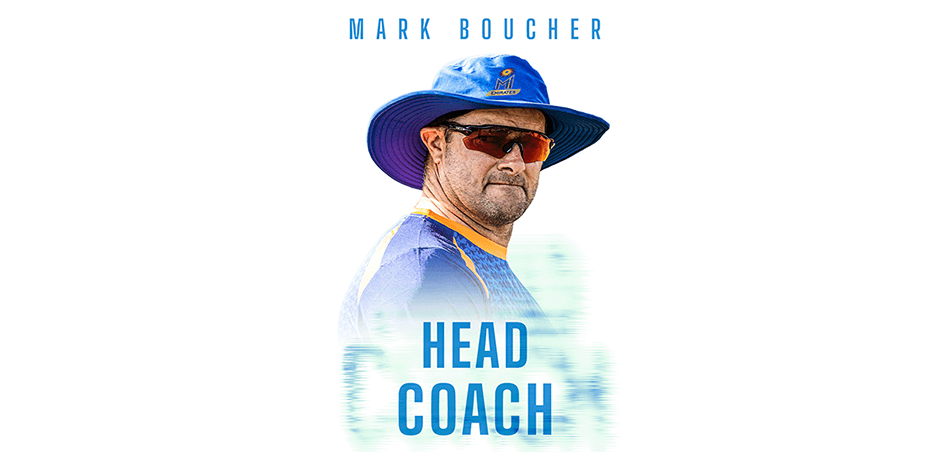 Mark Boucher appointed Head Coach of MI Emirates for ILT20
